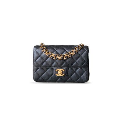 CHANE CAVIAR WALLET ON CHAIN 321491 (18*13*5.5cm)